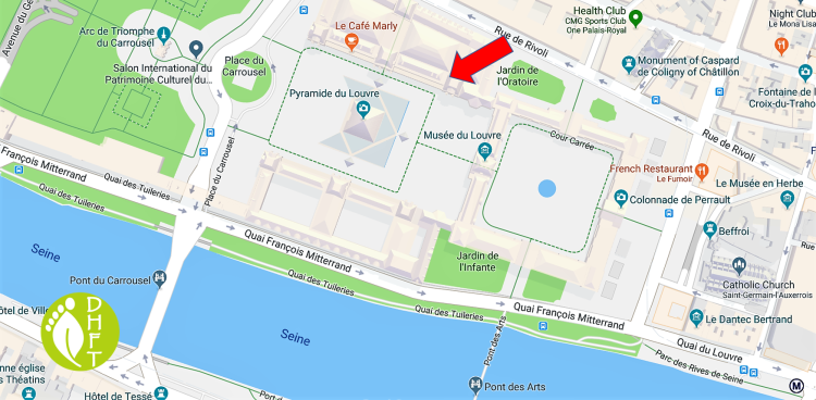 Paris Google Map Louvre Museum DEU