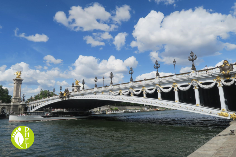 Paris Sehenswuerdigkeit Pont Alexandre III Bruecke